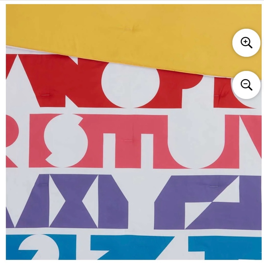 Colorful Alphabet Bedding Set - Picture 6 of 8